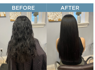Brazilian Blowout Before & After