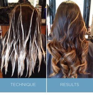 Intermezzo Salon and Spa in Seattle Balayage Technique